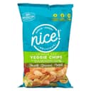 Crinkle cut veggie chips