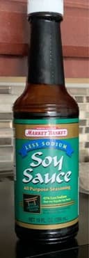 Less sodium soy sauce