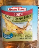 100% white grape juice from concentrate