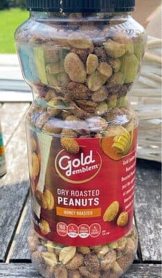 Honey roasted peanuts