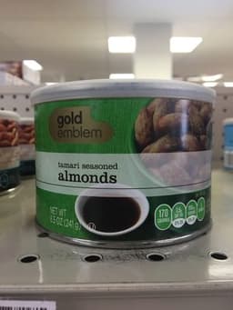 Tamari seasoned almonds