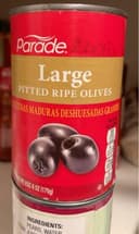 Large putted ripe Black olives