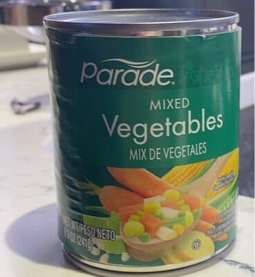 Mixed vegetables