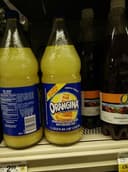 Sparkling citrus beverage with natural pulp