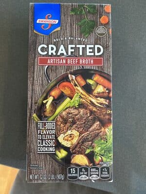 Swanson broth beef