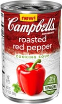 Roasted red pepper condensed soup