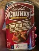 Sirloin burger soup