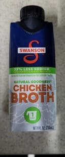 33 Percent Less Sodium Chicken Broth