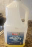 100% pure vegetable oil