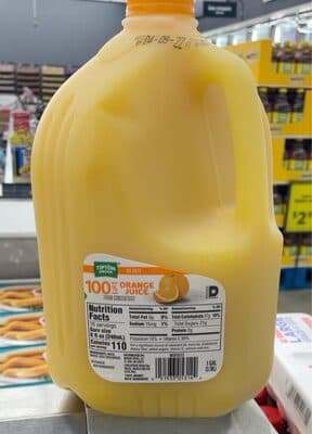 100% Juice, Orange
