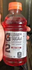 Gatorade G2 Thirst Quencher Fruit Punch Sports Drink (24 - 12Floz) 288 Fluid Ounce 24Pk Plastic Bottles