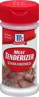 Nonseasoned meat tenderizer