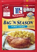 Bag 'n season pork chops cooking & seasoning mix