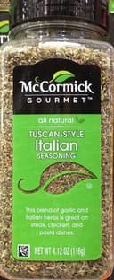 Italian Seasoning Tuscan Style