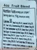 Fruit blend