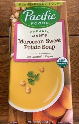 Moroccan Sweet Potato Soup