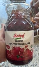 100% pomegranate juice