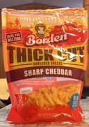 Thick cut shredded cheese