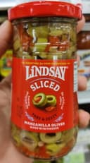 Spanish Manzanilla Olives Sliced With Pimiento