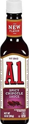 A sauce bottle select flavor below