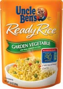 Ready rice garden vegetable
