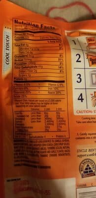 Butter & garlic flavored ready rice