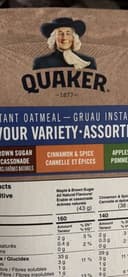 Gruau instantané - Assortiment