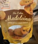 Madeleines banne chocolat