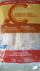 Filets de morue sauvage