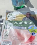 Jambon blanc supérieur cuit à l’étouffée