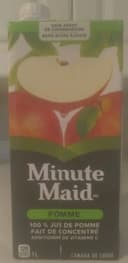 Minute Maid 100% Apple Juice From Concentrate