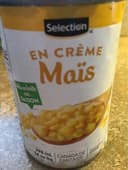 Maïs en crème