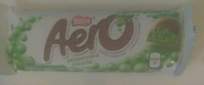 Barre De Chocolat Aero (menthe)