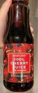100% cherry juice