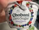 Chobani zero sugar