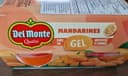 Mandarine dans un gel aromatisé à l'orange