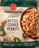 Kettle cooked peanuts