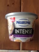 Fromage à la crème poivre noir concassé et ail