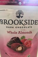 Dark chocolate whole almonds
