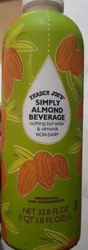 Simply almond beverage