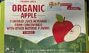 Organic apple juice