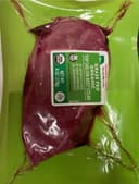 Grass fed organic top sirloin beef steak