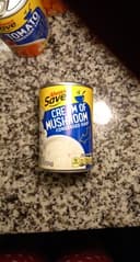 Always save, condensed soup, cream of mushroom
