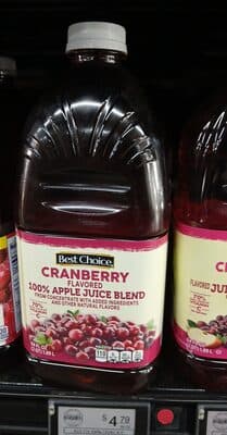 100% Cranberry Juice
