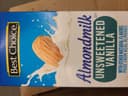 BC almond milk unsweet vanilla