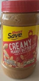 Creamy peanut butter