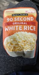 90 second white rice