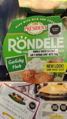 Garlic & herbs gourmet spreadable cheese