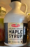 100% pure vermont maple syrup