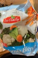 Steamable california blend broccoli cuts